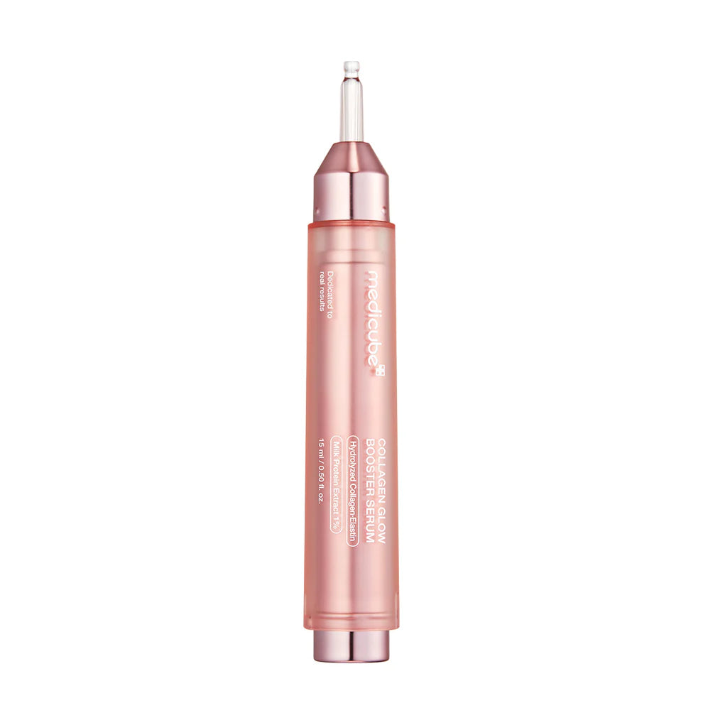 Medicube+ Collagen Glow Booster Milk Serum pen - white background