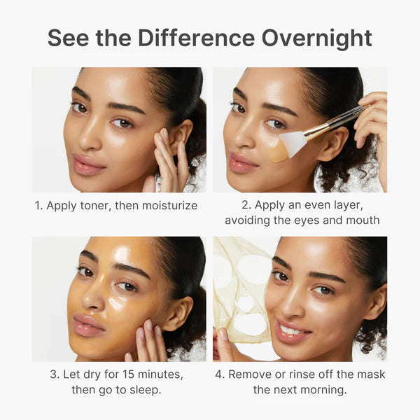 Medicube+ Kojic Acid Turmeric Night Wrapping Mask - additional product detail