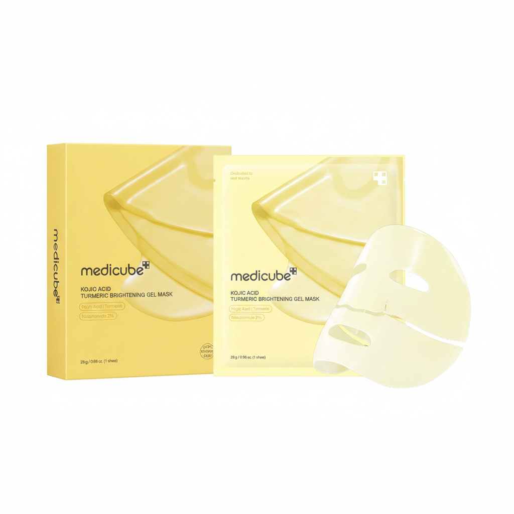 Medicube+ Kojic Acid Turmeric Gel Mask - studio white background