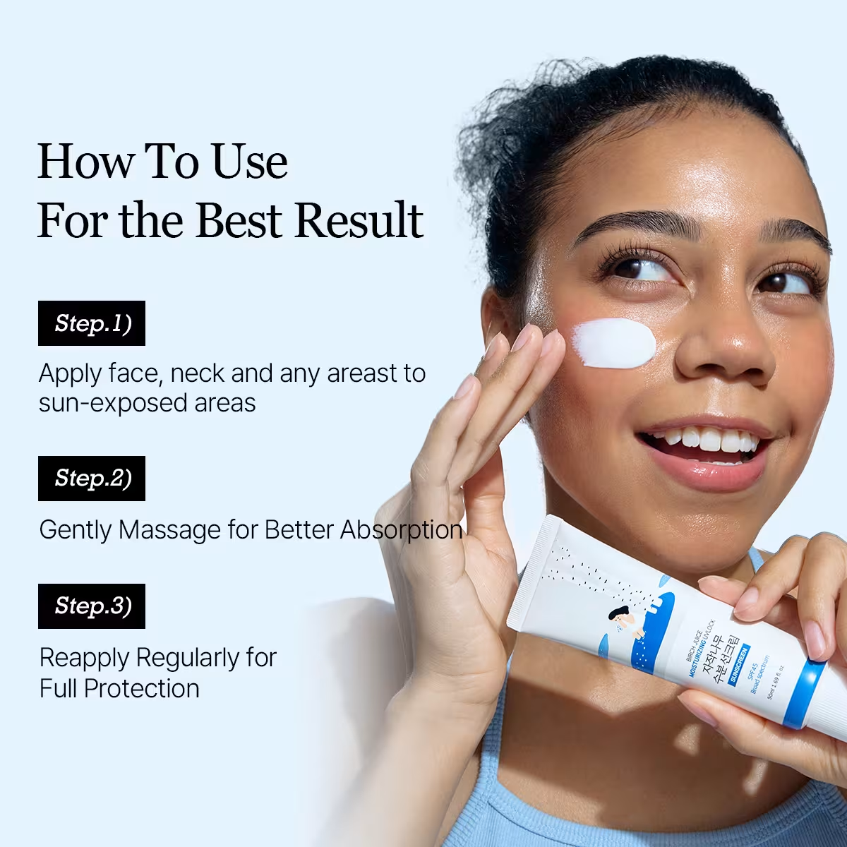 Round Lab Birch Juice Moisturizing UV Lock Sunscreen SPF 45 PA++++ — 50ml