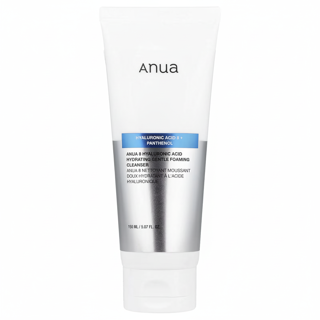 Anua 8 Hyaluronic Acid Cleanser - studio white background