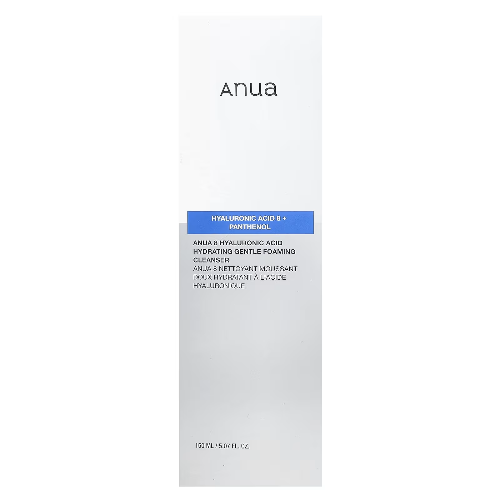 Anua 8 Hyaluronic Acid — Hydrating Gentle Foaming Cleanser