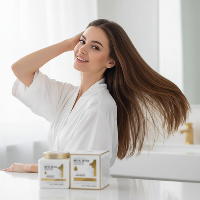 Armame Metal Detox Hair Mask - Lifestyle silky conditioned hair