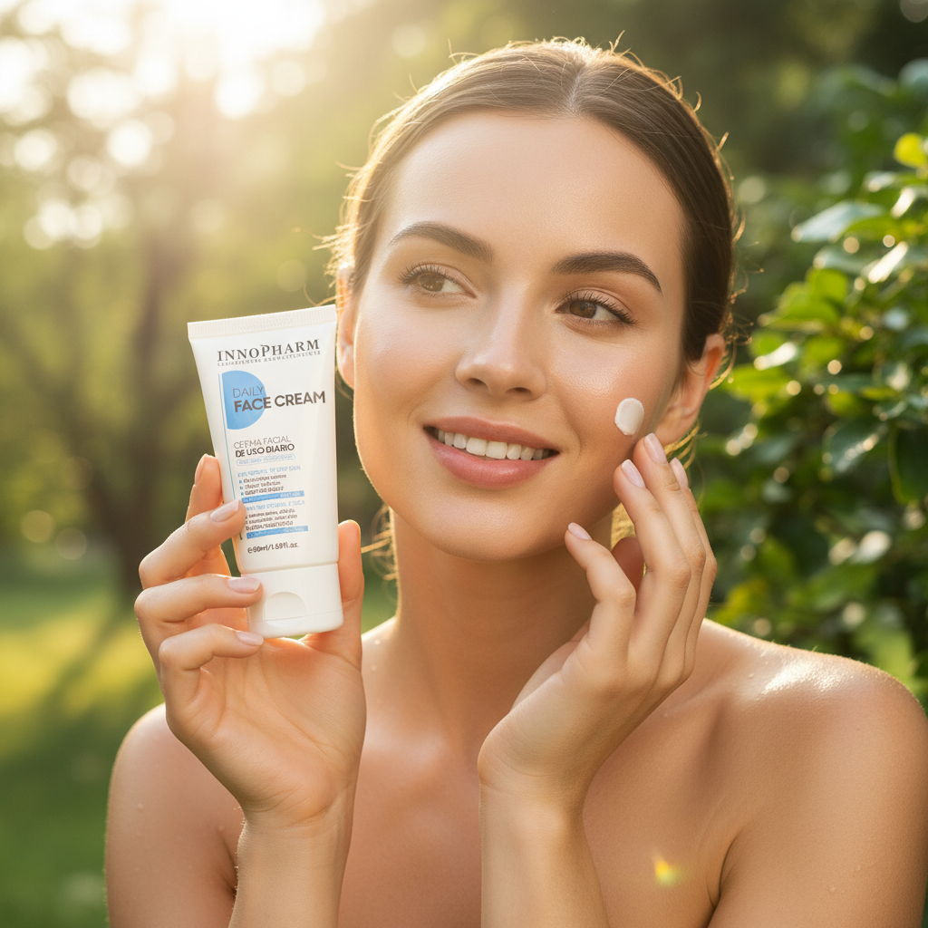 InnoPHARM Daily Face Cream SPF 50+ - Lifestyle matin