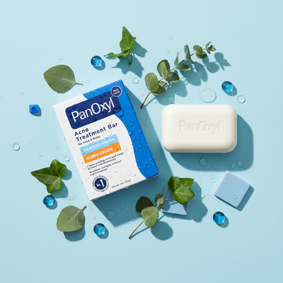 PanOxyl 10% - Flat lay frais