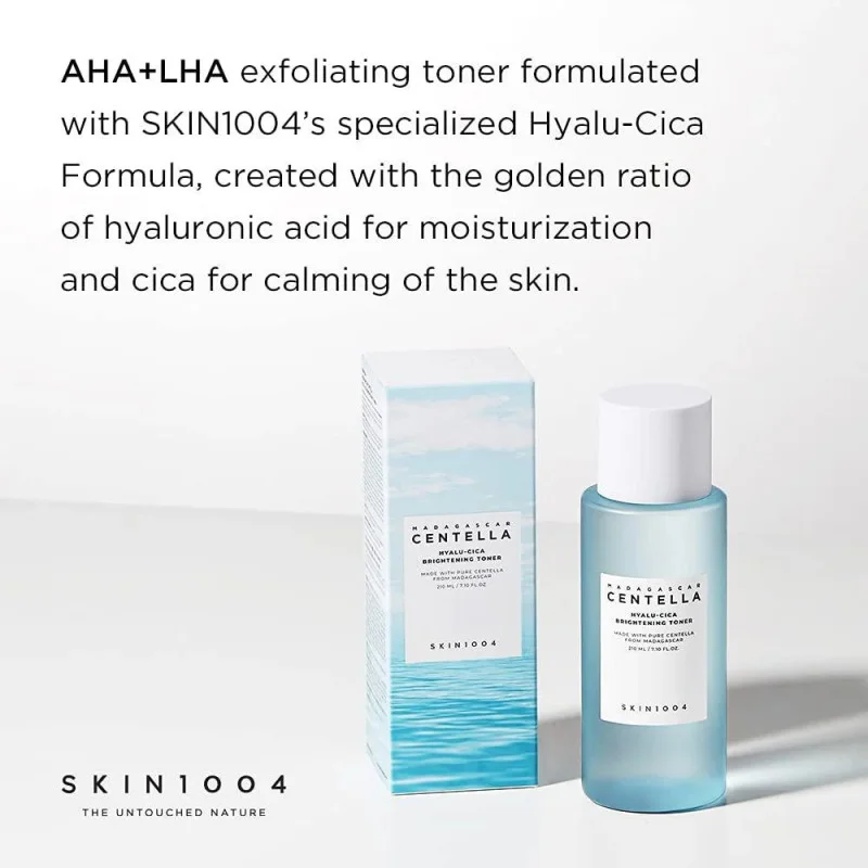 SKIN1004 Madagascar Centella Hyalu-Cica Brightening Toner — 210ml