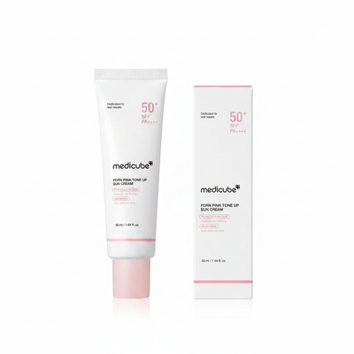 Medicube Pink Tone Up - Tube + Packaging