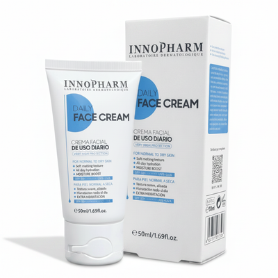 InnoPHARM Daily Face Cream SPF 50+ - Studio épuré