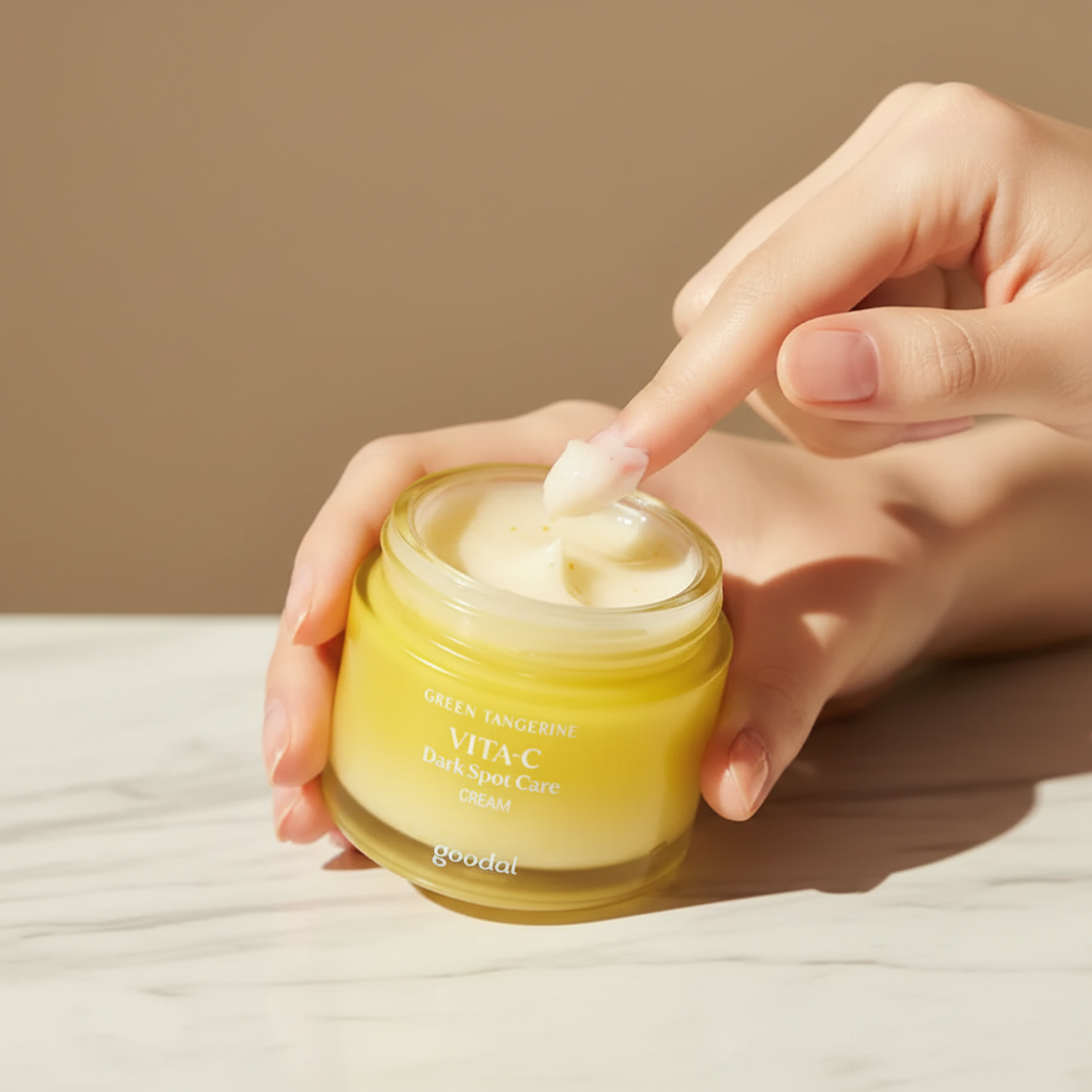 Crème Vita-C Green Tangerine - Texture luxe
