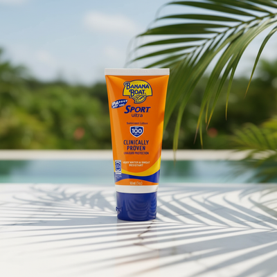Banana Boat Sport Ultra SPF 100 - Éditorial marbre