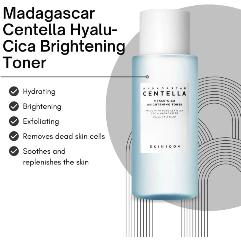 SKIN1004 Madagascar Centella Hyalu-Cica Brightening Toner — 210ml