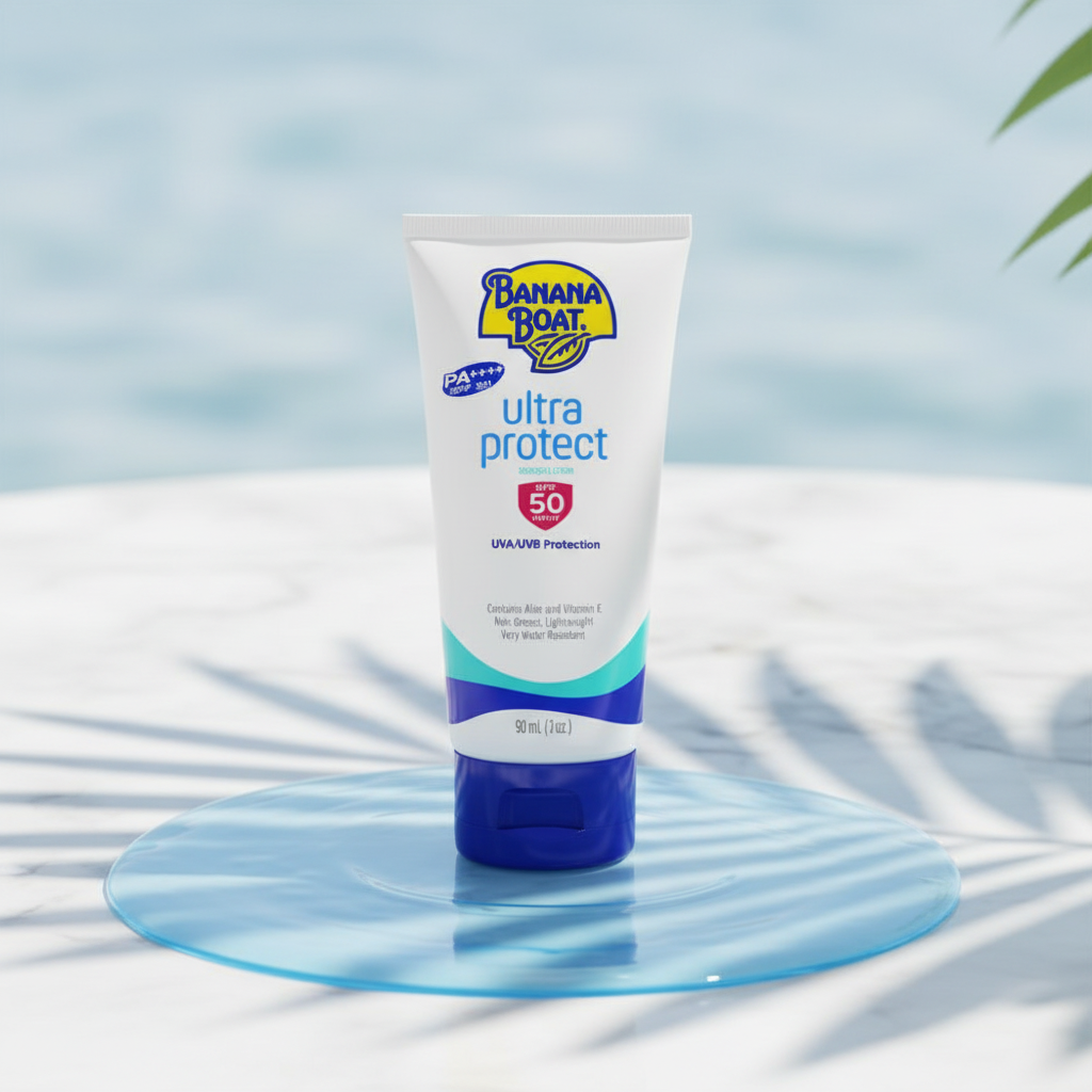 Banana Boat Ultra Protect SPF 50 - Marbre bleu