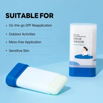 Round Lab Birch Juice Moisturizing Sun Stick SPF 50+ PA++++ — 19g